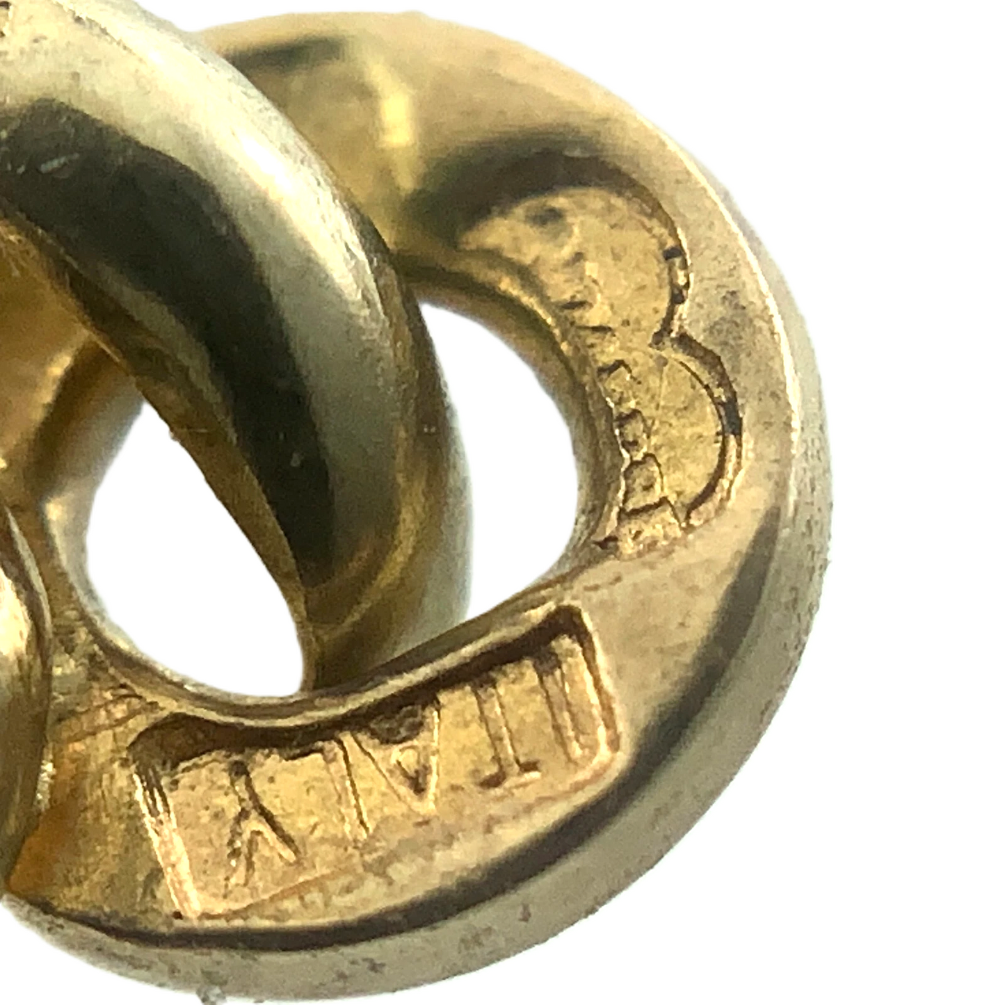 10K Yellow Gold Crucifix Pendant Jesus On The Cross Religious Charm AU070