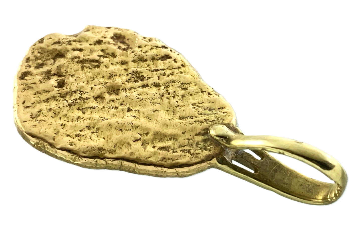 10K Yellow Gold Opal Pendant Beautiful October Birth Stone AU109