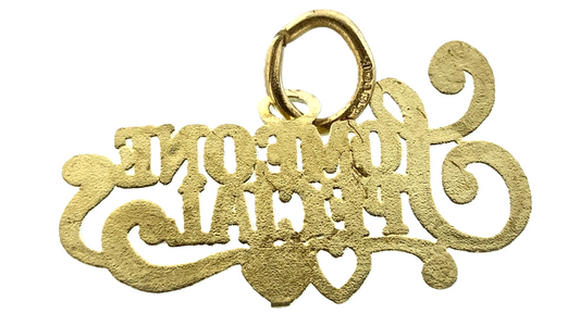 10K Yellow Gold Someone Special Pendant Gift For Loved One AU162