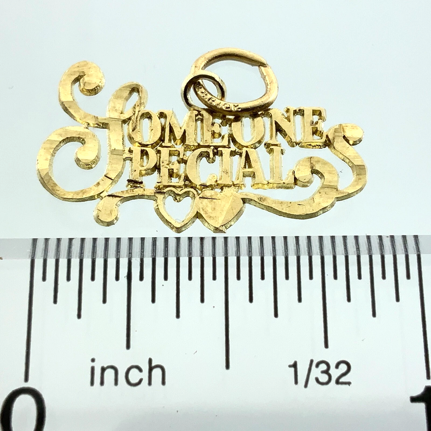 10K Yellow Gold Someone Special Pendant Gift For Loved One AU162