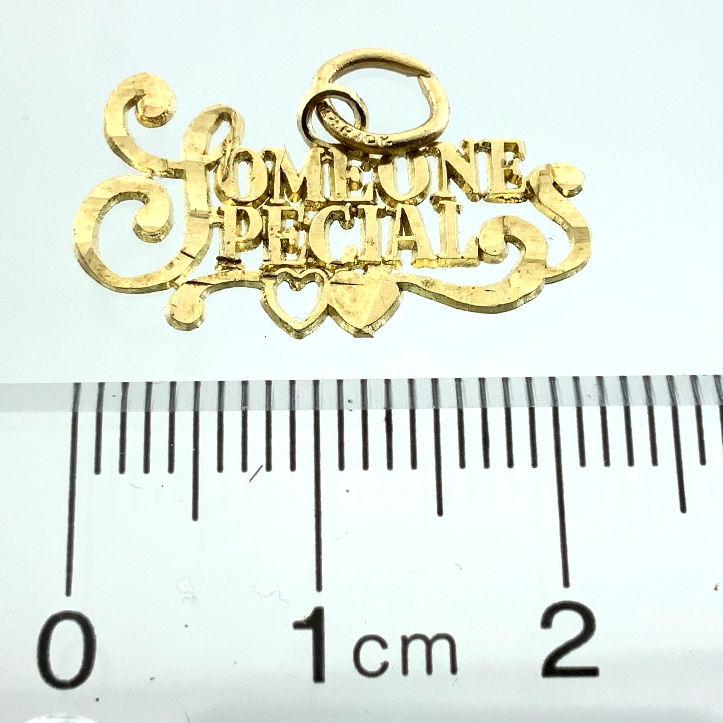 10K Yellow Gold Someone Special Pendant Gift For Loved One AU162