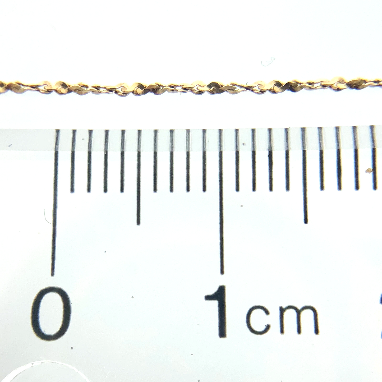 10K Yellow Gold S Rope Chain 16 in x 1 mm AU186