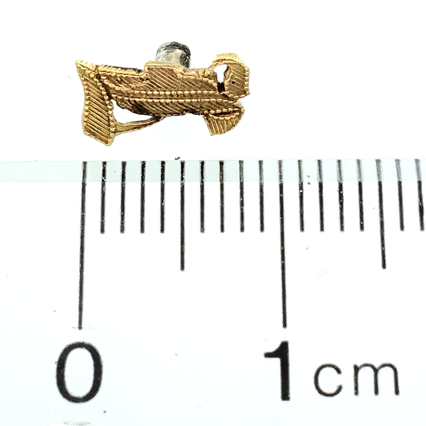10K Yellow Gold Old English Letter L Broken Pin AU213