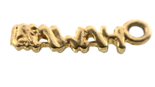 14K Yellow Gold Hawaii Pendant 0.2 grams AU308