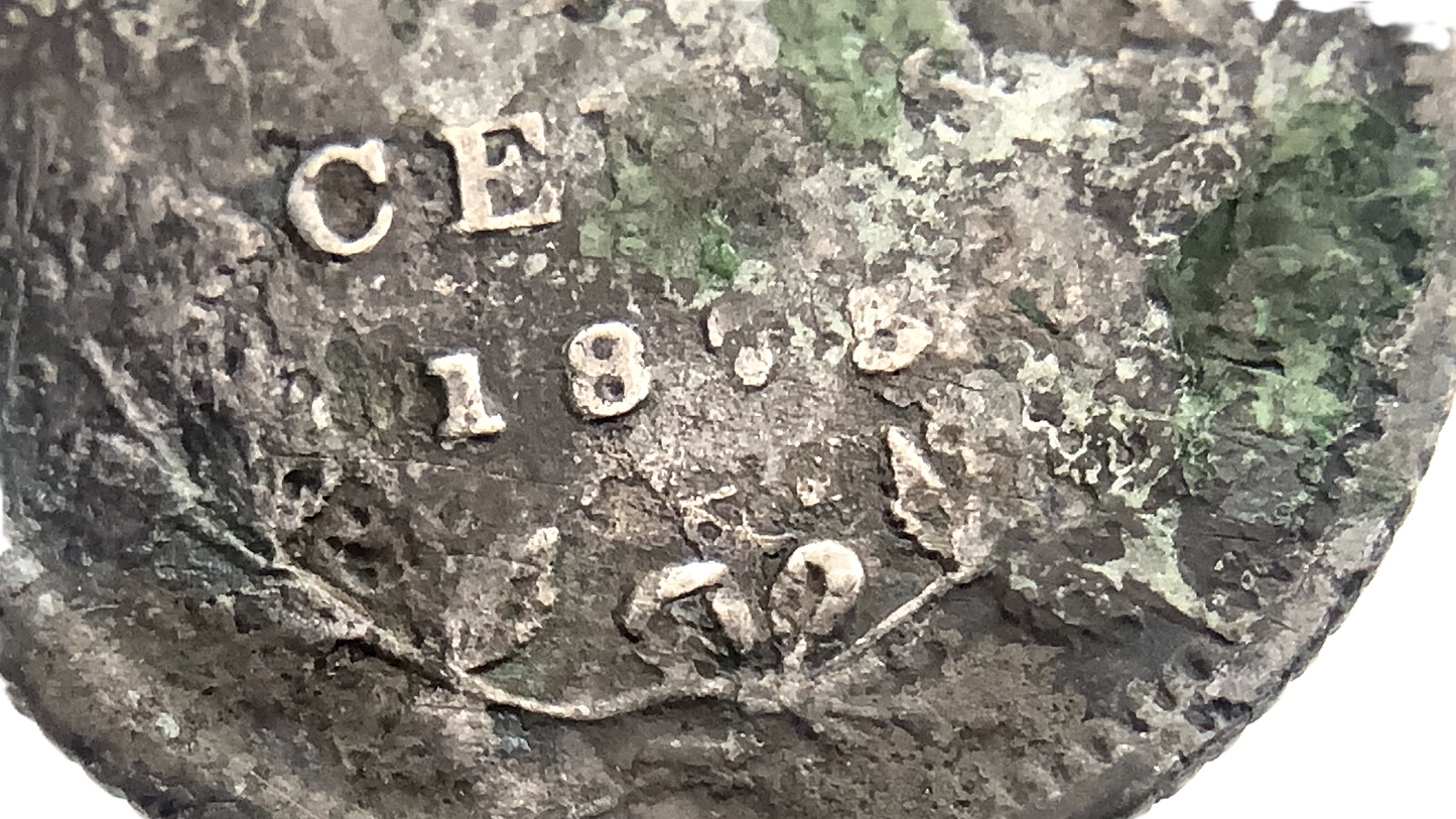 .069 ozt 1875 H Rare Canada Silver 10¢