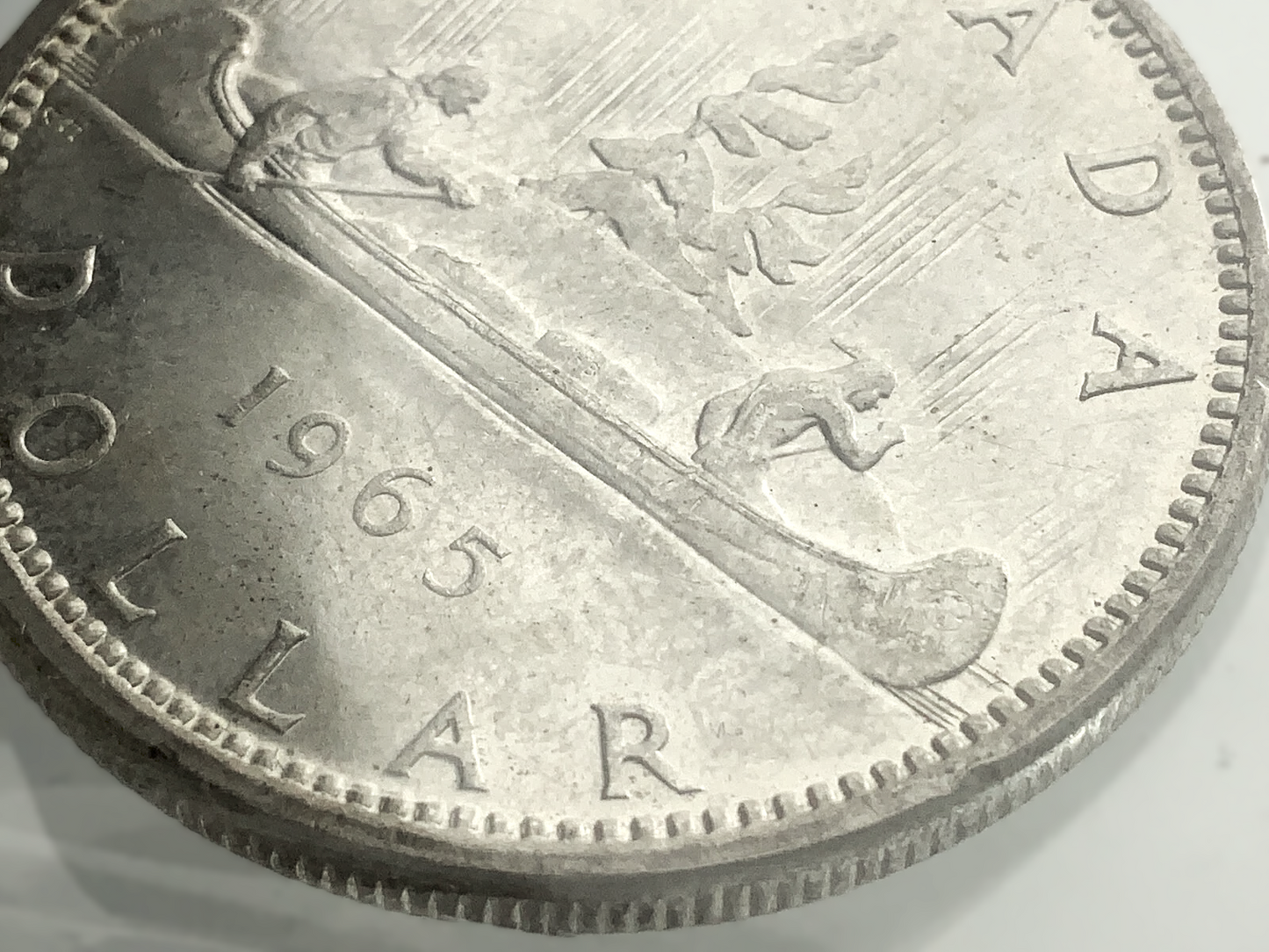 .600 ozt 1965 Voyageur SB P5 MS-65 $1