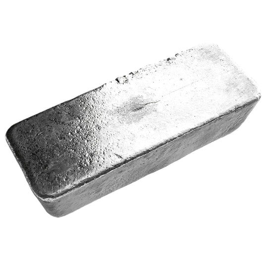 25 ozt Vintage Hand Poured Monarch 999 Silver Bar