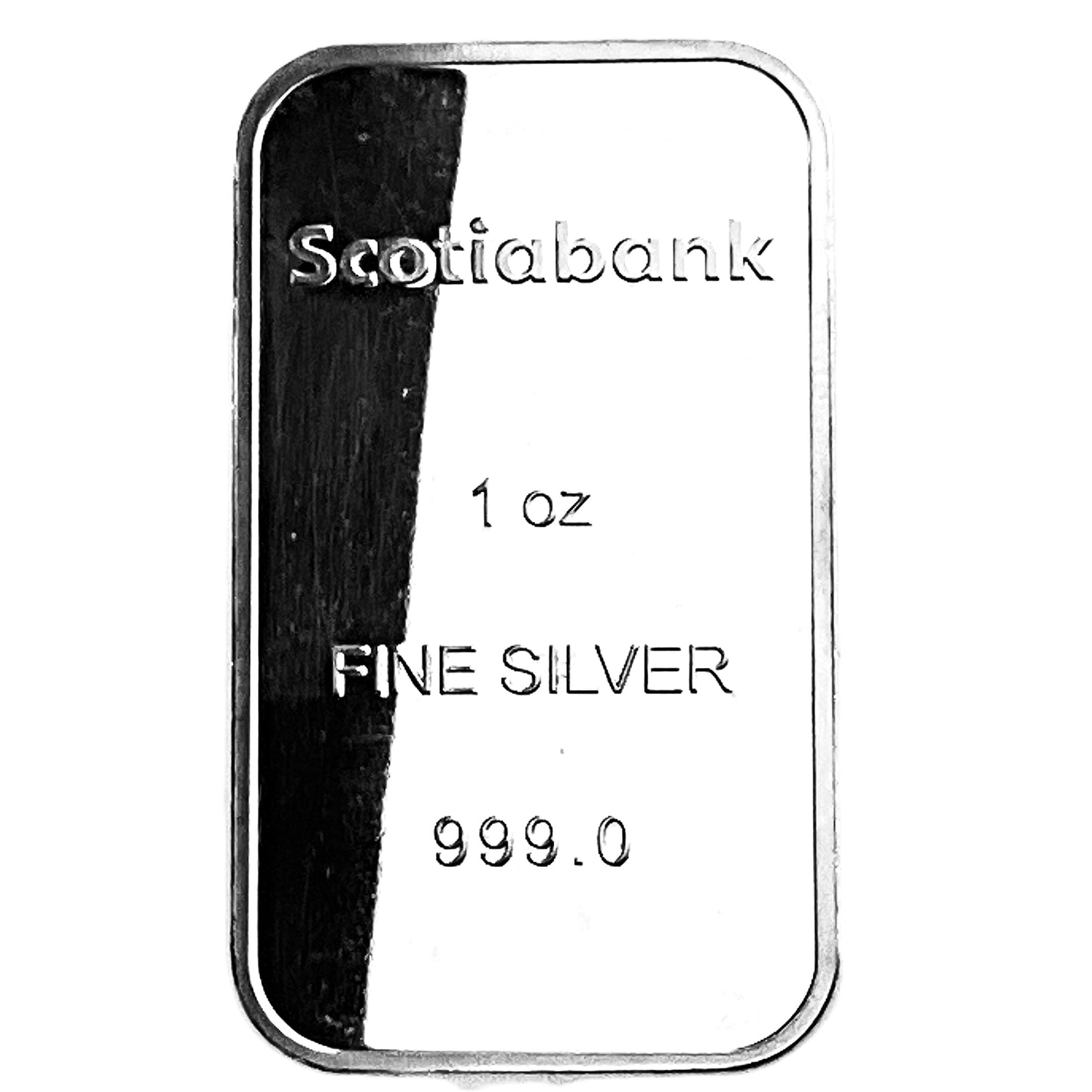 1 ozt Vintage Scotiabank 999 Silver Bar