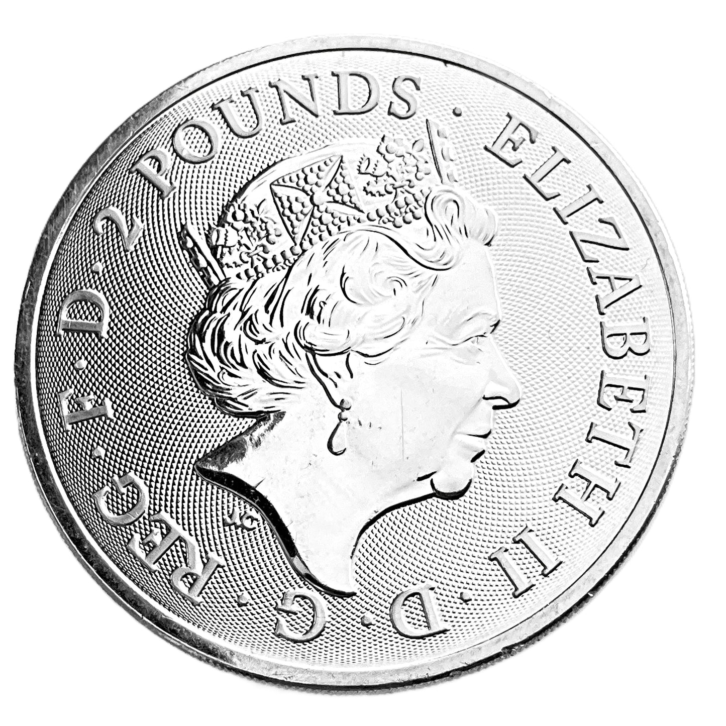 1 ozt Year of the Dog 999 Silver £2 Coin