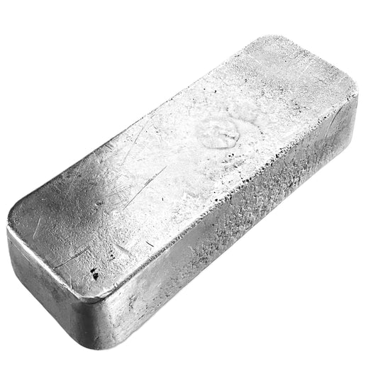 100 ozt Hand Poured Johnson Matthey 999 Bar