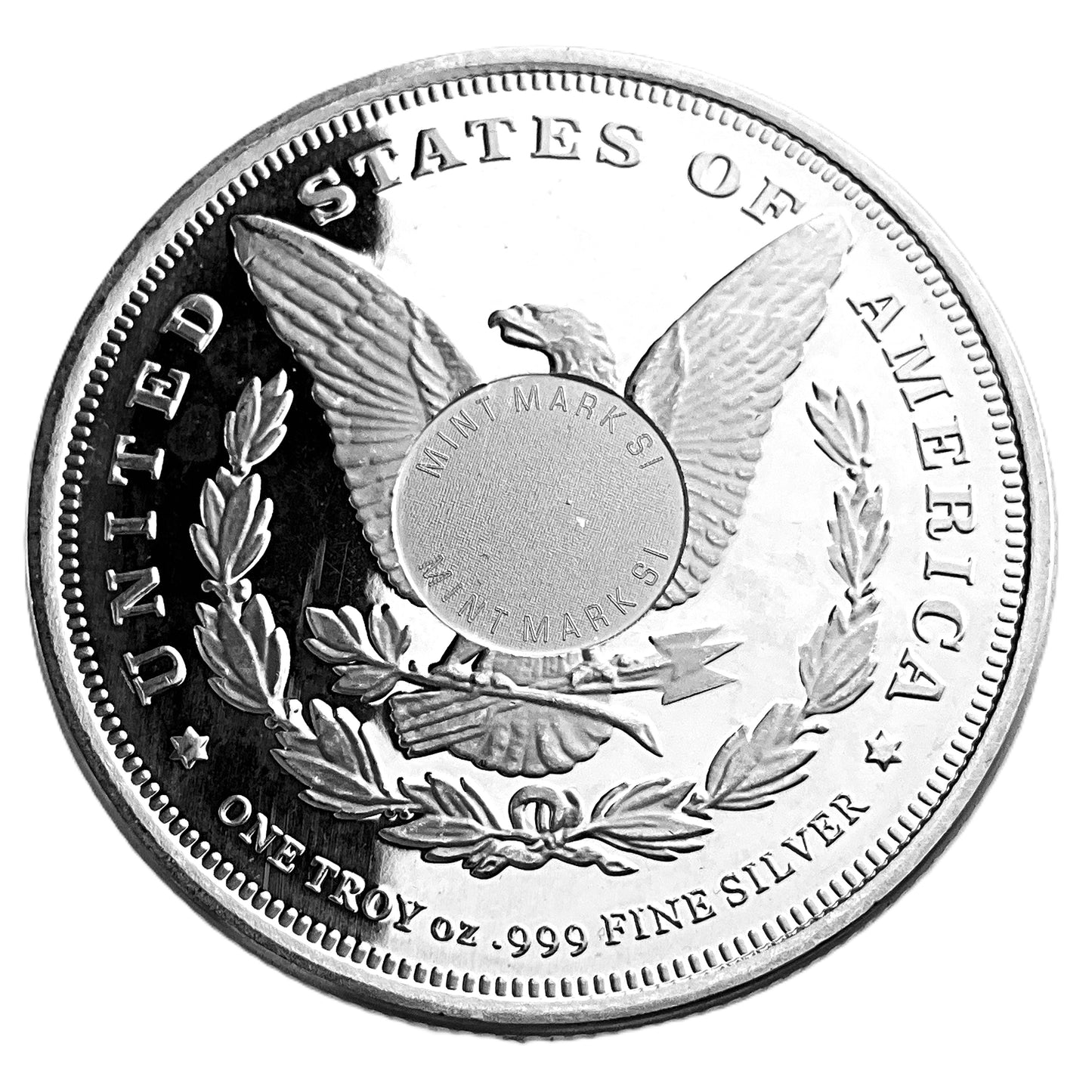 1 ozt E Pluribus Unum Morgan 999 Silver