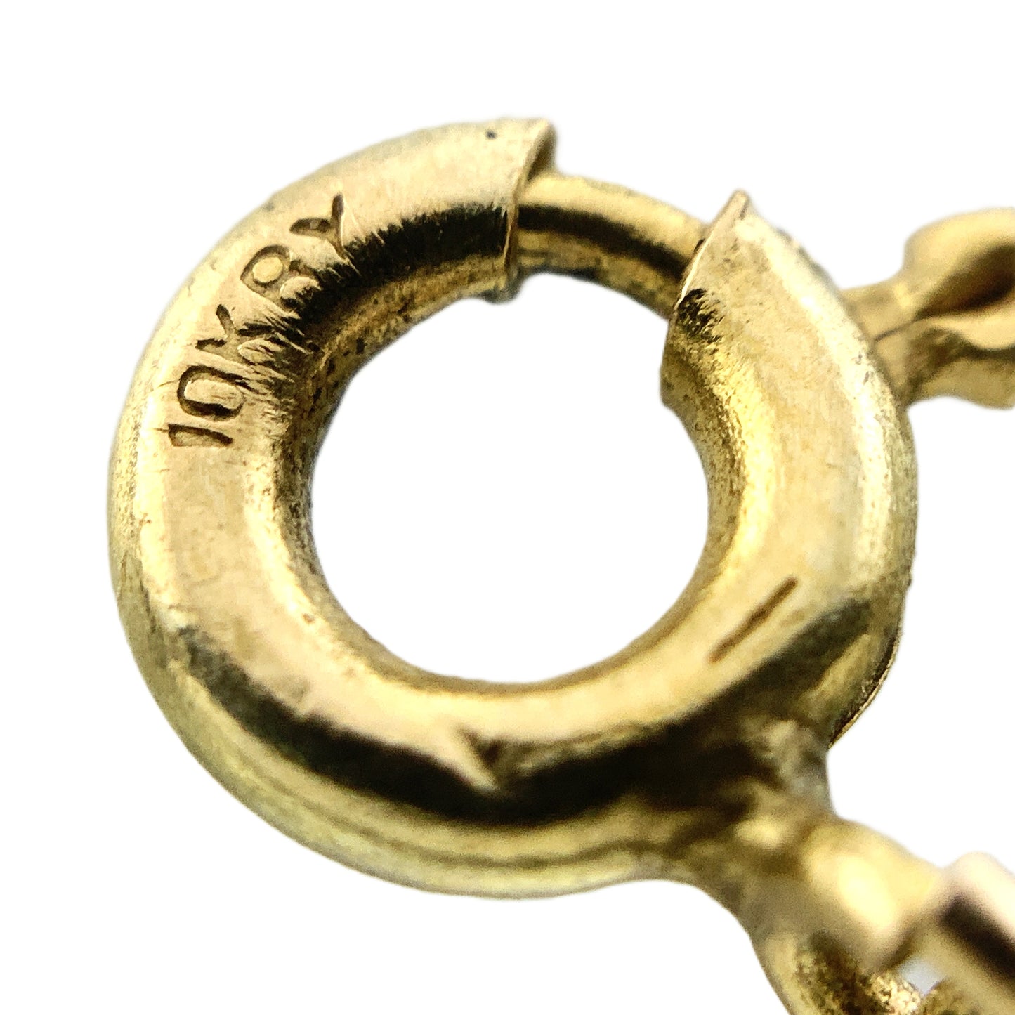 14K Yellow Gold  Snail Link 16 in x 1 mm Necklace Chain AU329