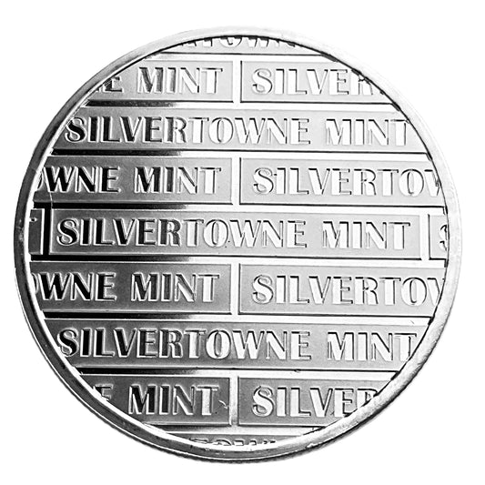 1 ozt Silvertowne Eagle 999 Silver Round