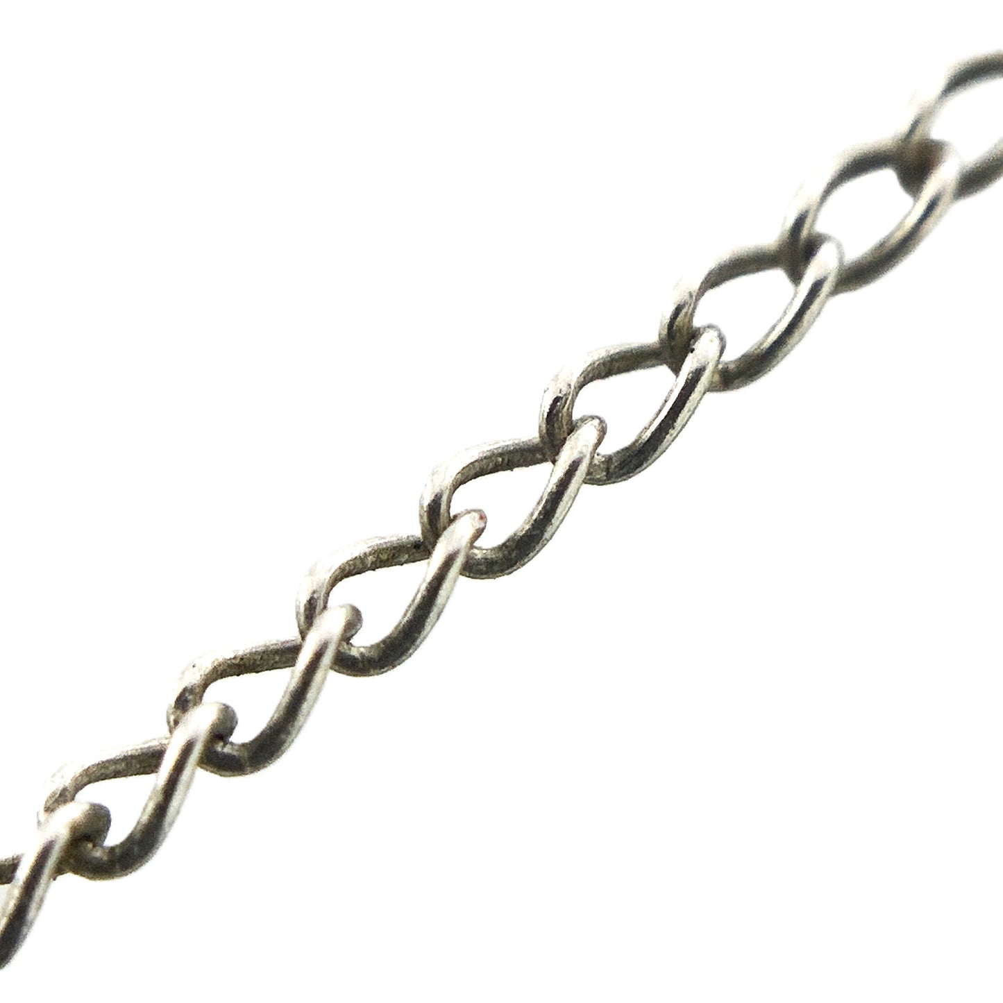 10K White Gold Pearl Star Shaped Pendant Necklace Chain AU334