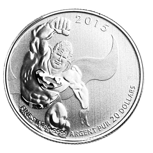 .250 ozt Originals Superman 9999 Silver $20