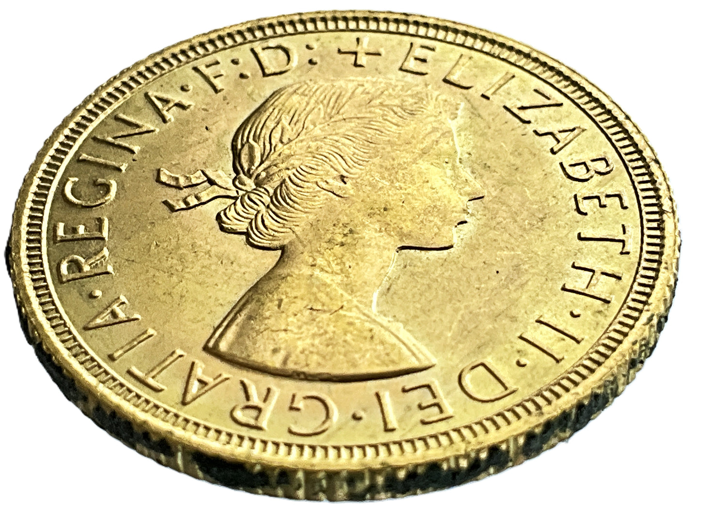 .2354 ozt 1958 Queen Elizabeth Sovereign