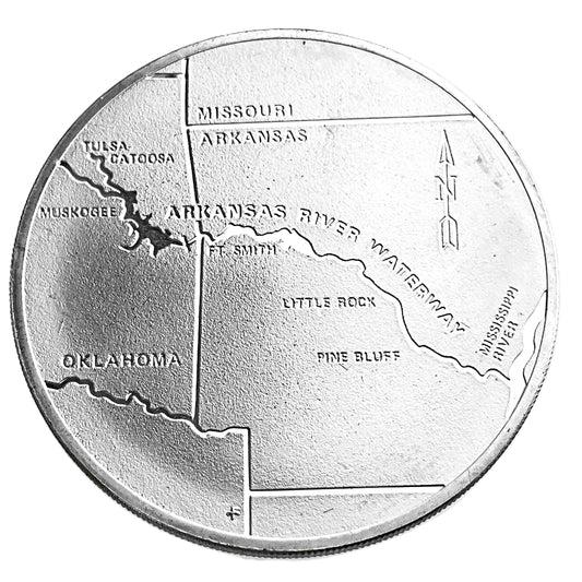 .78 ozt Arkansas River Navigation Silver