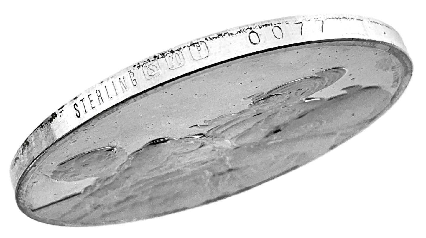 1.22 ozt Genius of Michelangelo Silver Round