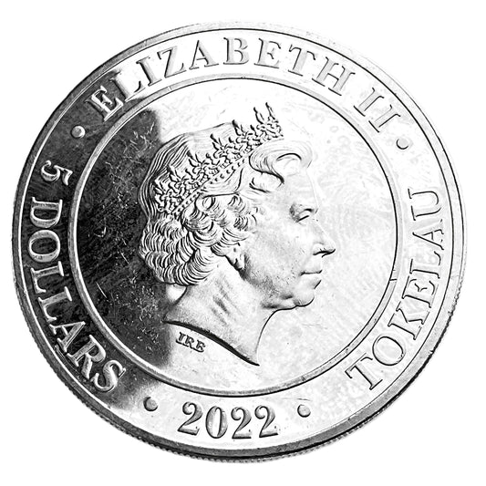 1 ozt Goddess Europa 9999 Silver Coin $5
