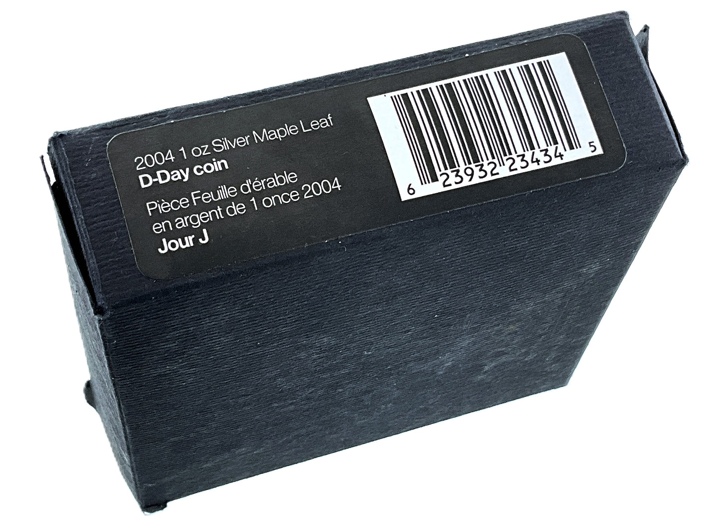 1 ozt 2004 D-Day Privy Silver Maple 9999 $5