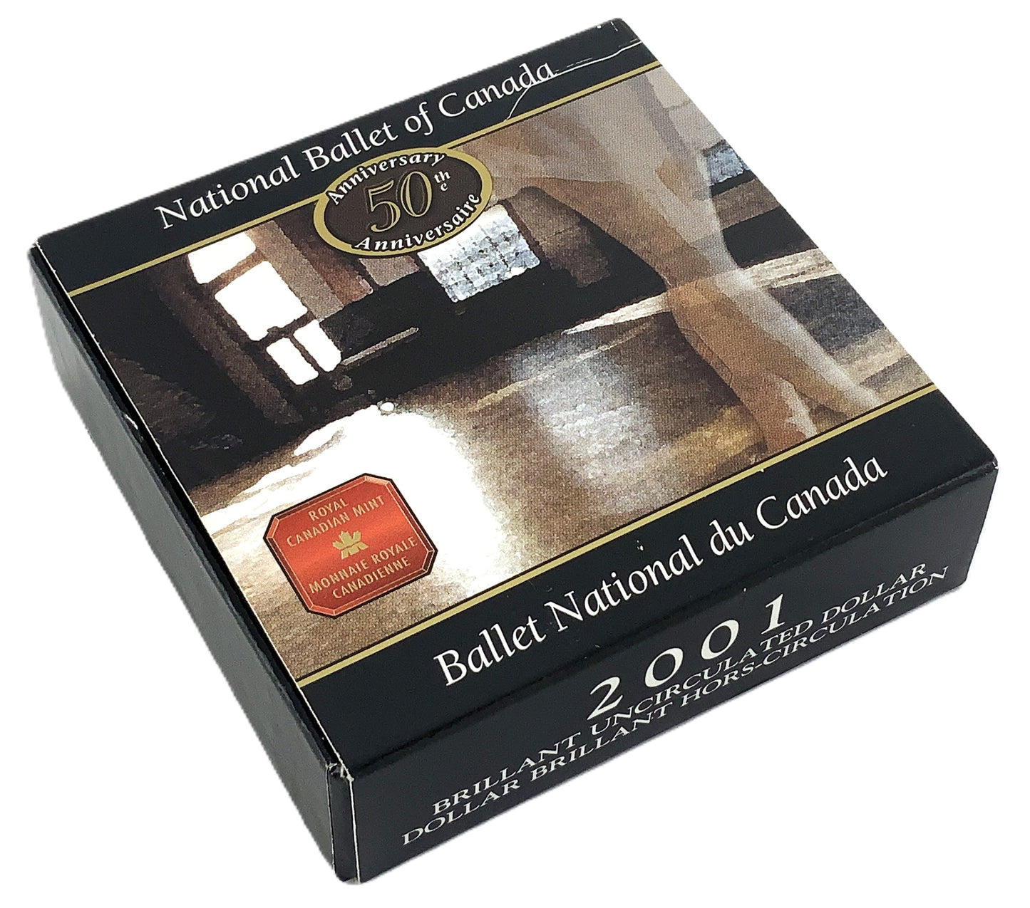 .750 ozt 50th National Ballet Silver $1