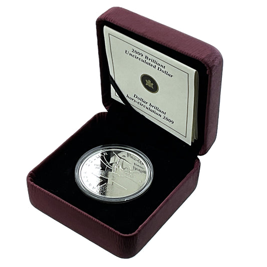 .749 ozt Flight in Canada Silver $1 Coin