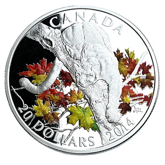 3.03 ozt The Cougar 9999 Silver $20 Coin Set