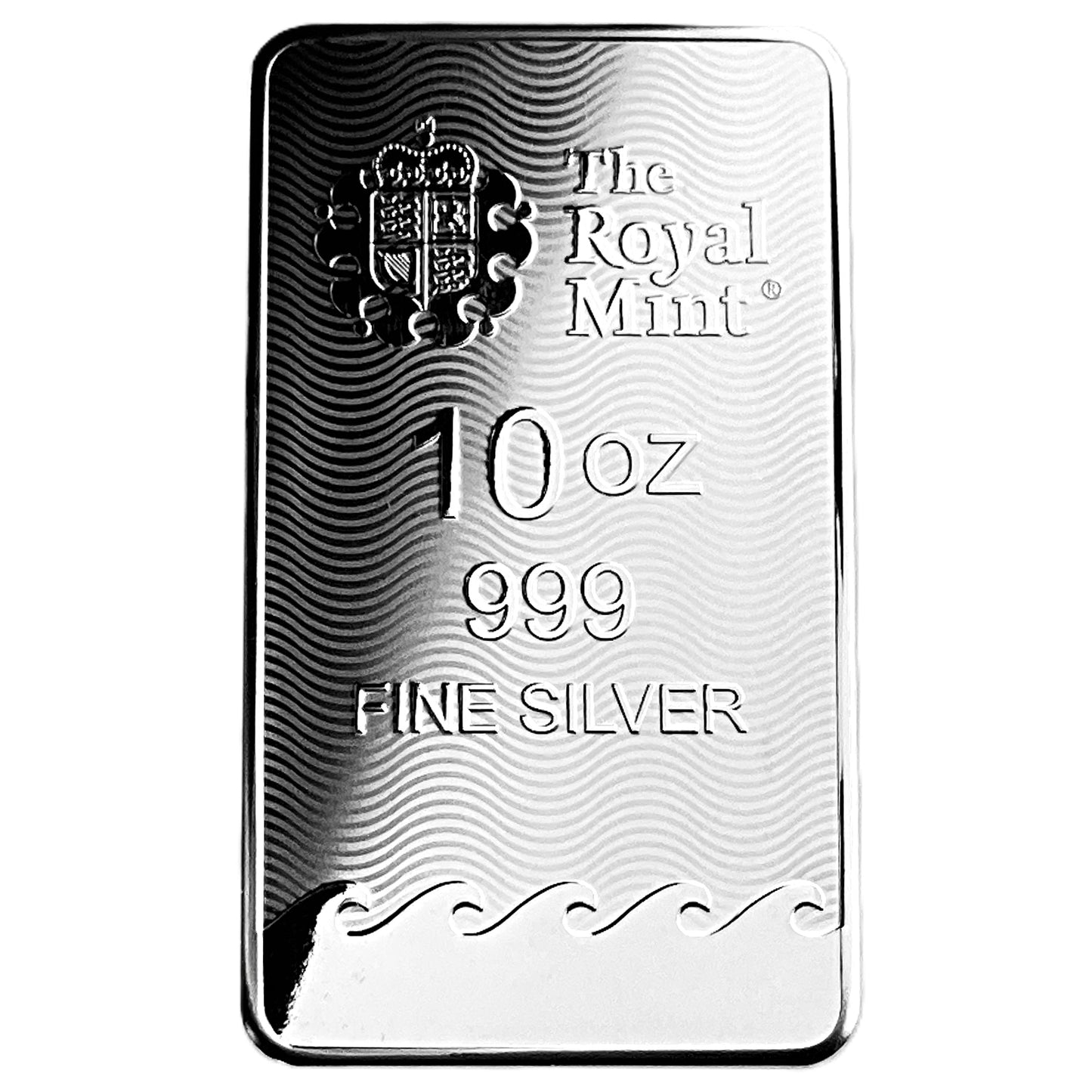 10 ozt Britannia Royal Mint 999 Silver Bar