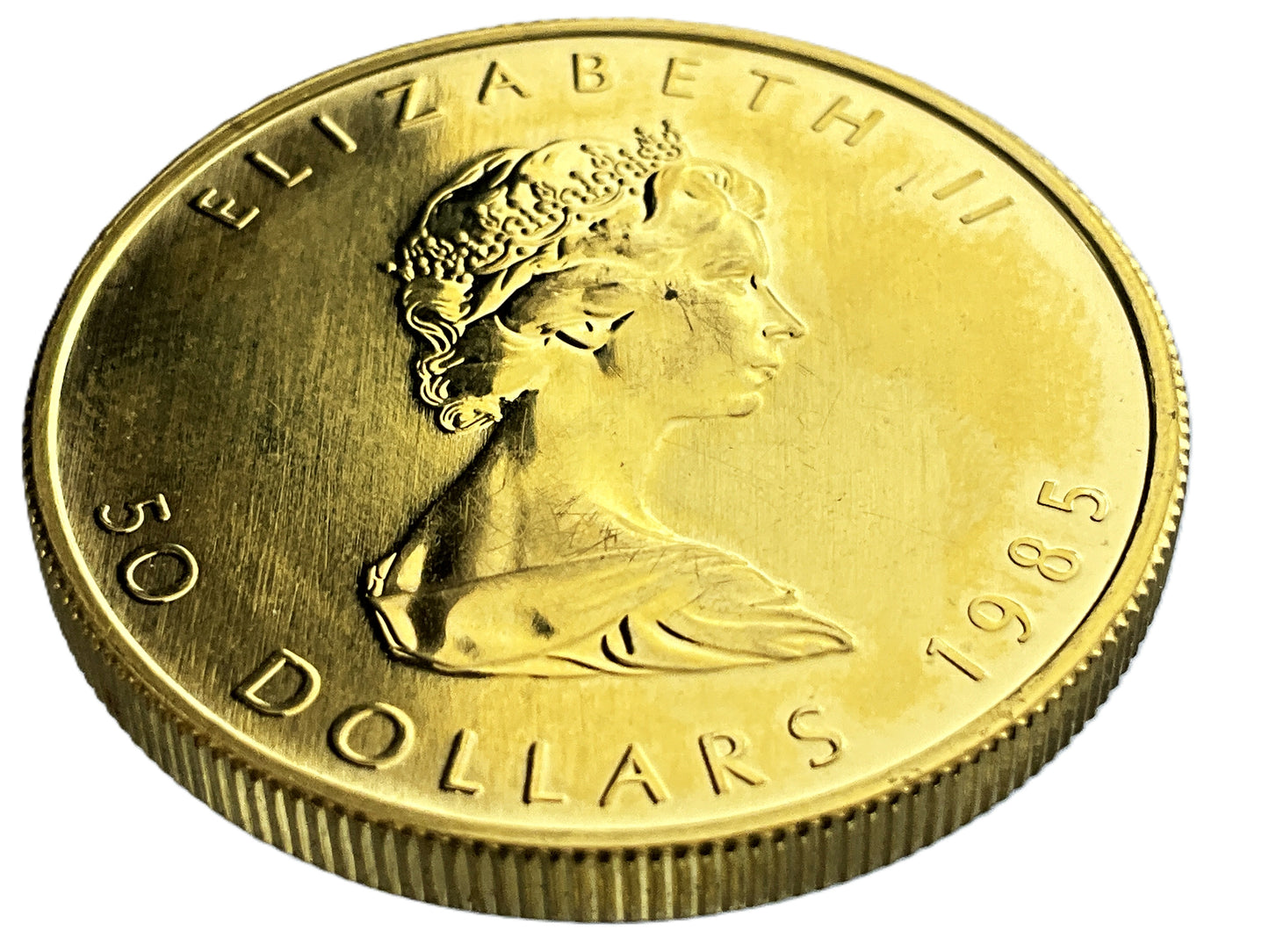 1 ozt Royal Canadian Mint Gold Maple 9999 $50