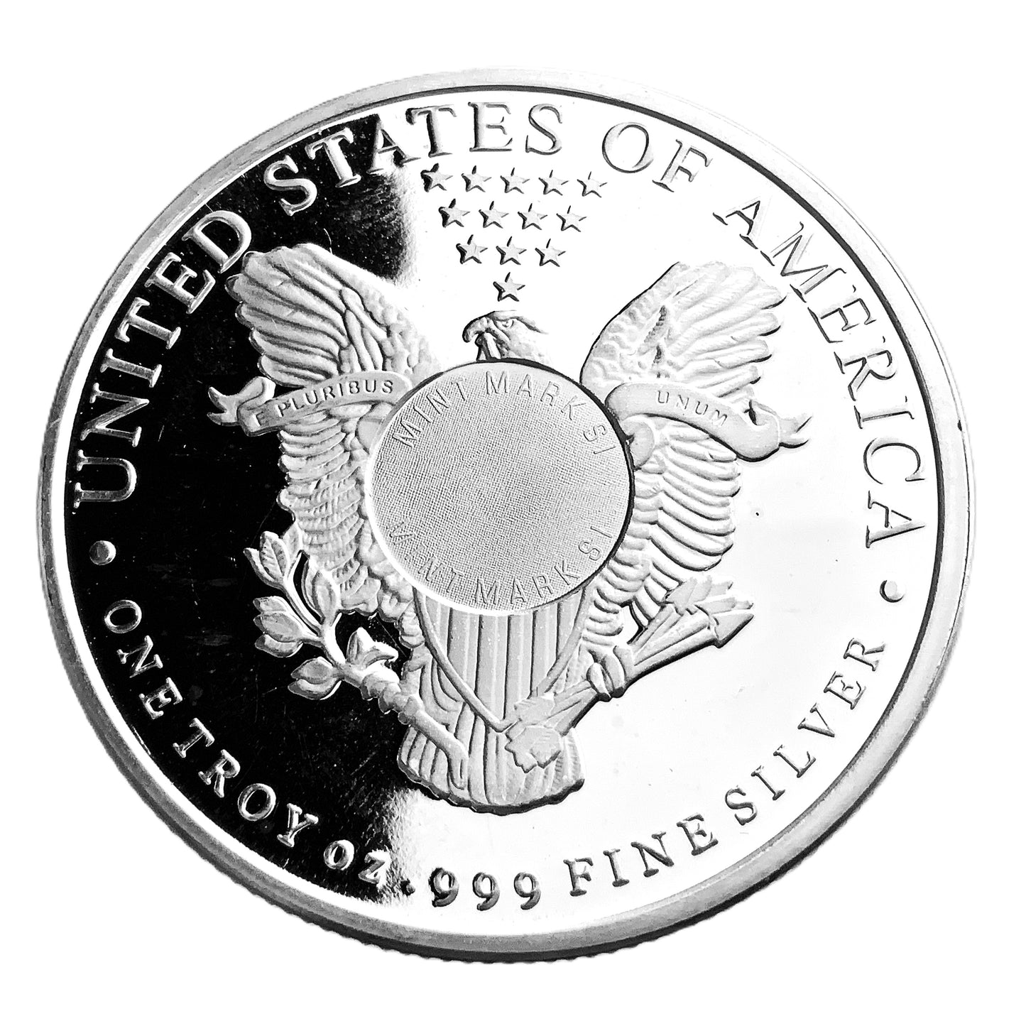 1 ozt Walking Liberty 999 Silver Round