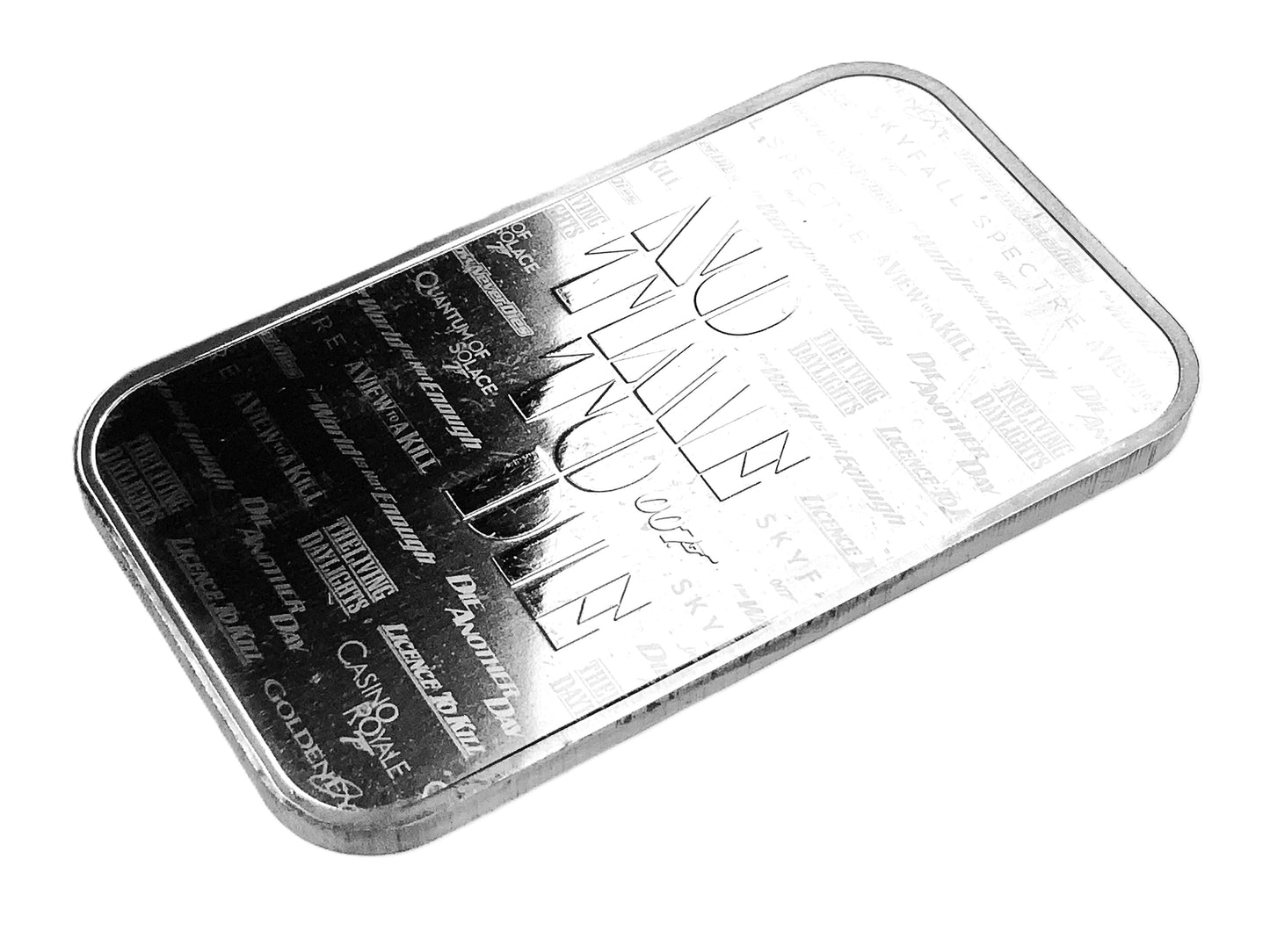 1 ozt Royal Mint James Bond 007 999 Bar
