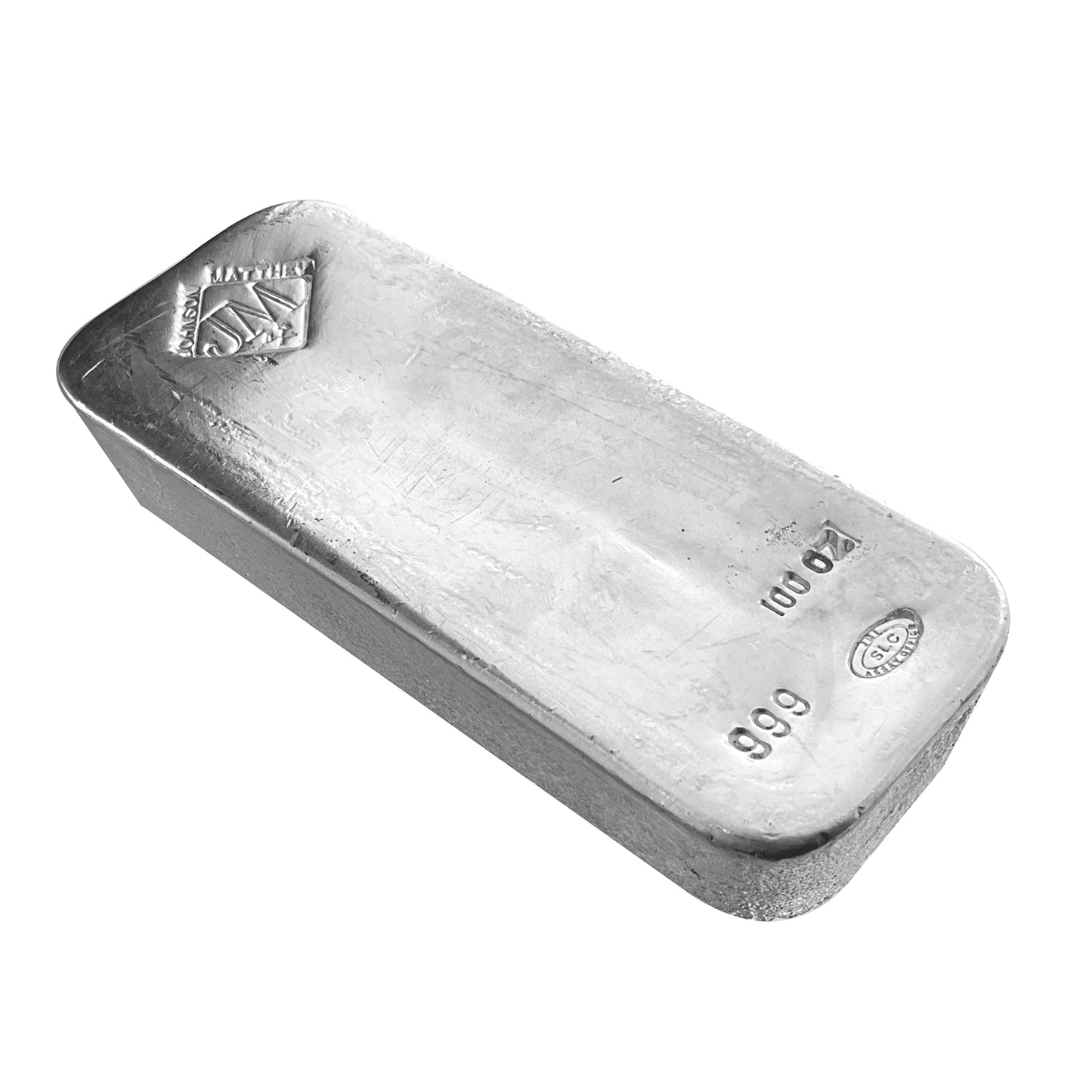 100 ozt Johnson Matthey Vintage 999 Bar