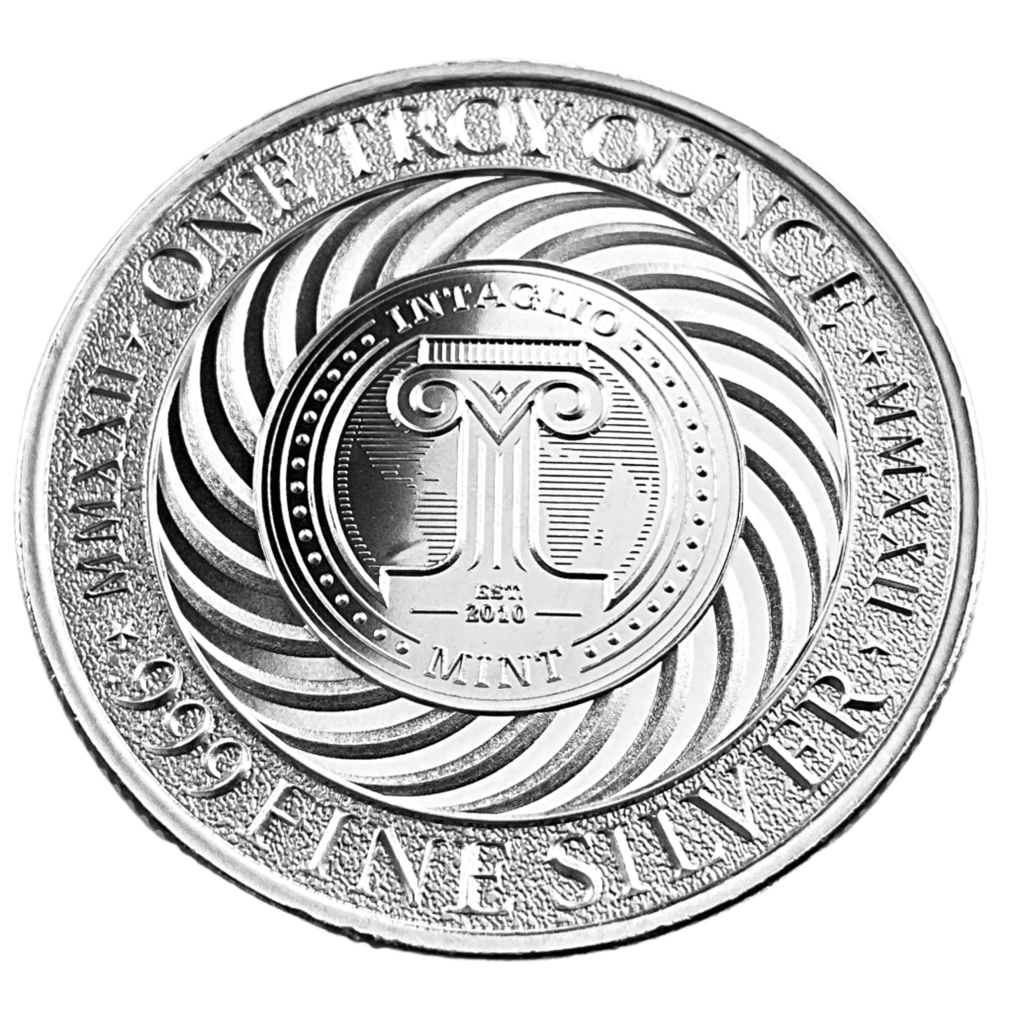 1 ozt Wendigo 999 Silver Round