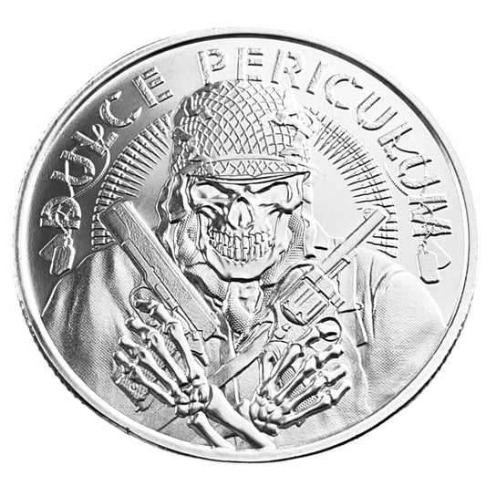 1 ozt Dulce Periculum 999 Silver Round