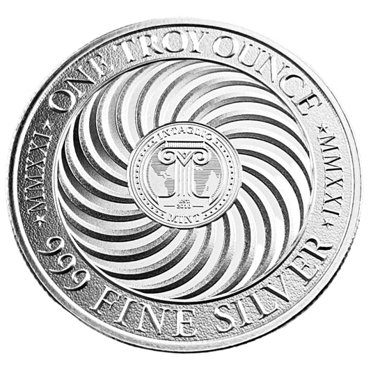 1 ozt Dulce Periculum 999 Silver Round