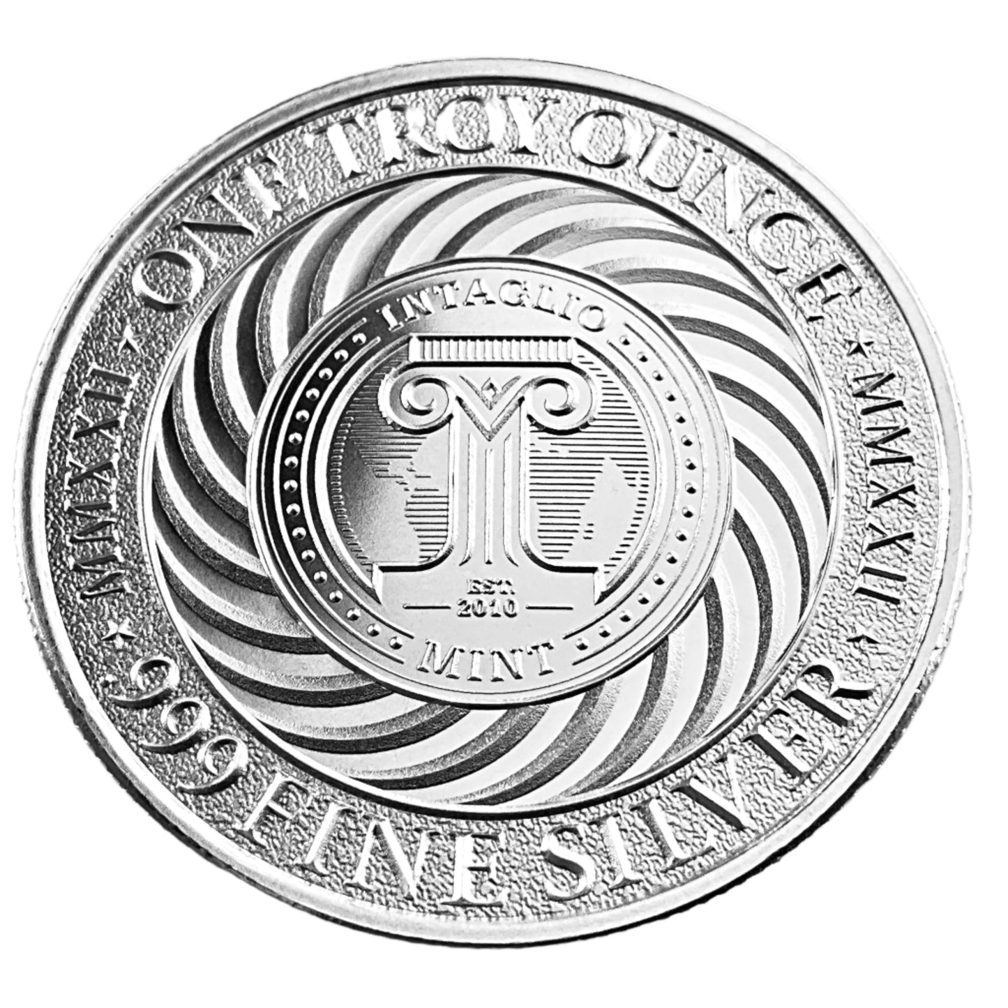 1 ozt The Kraken 999 Silver Round