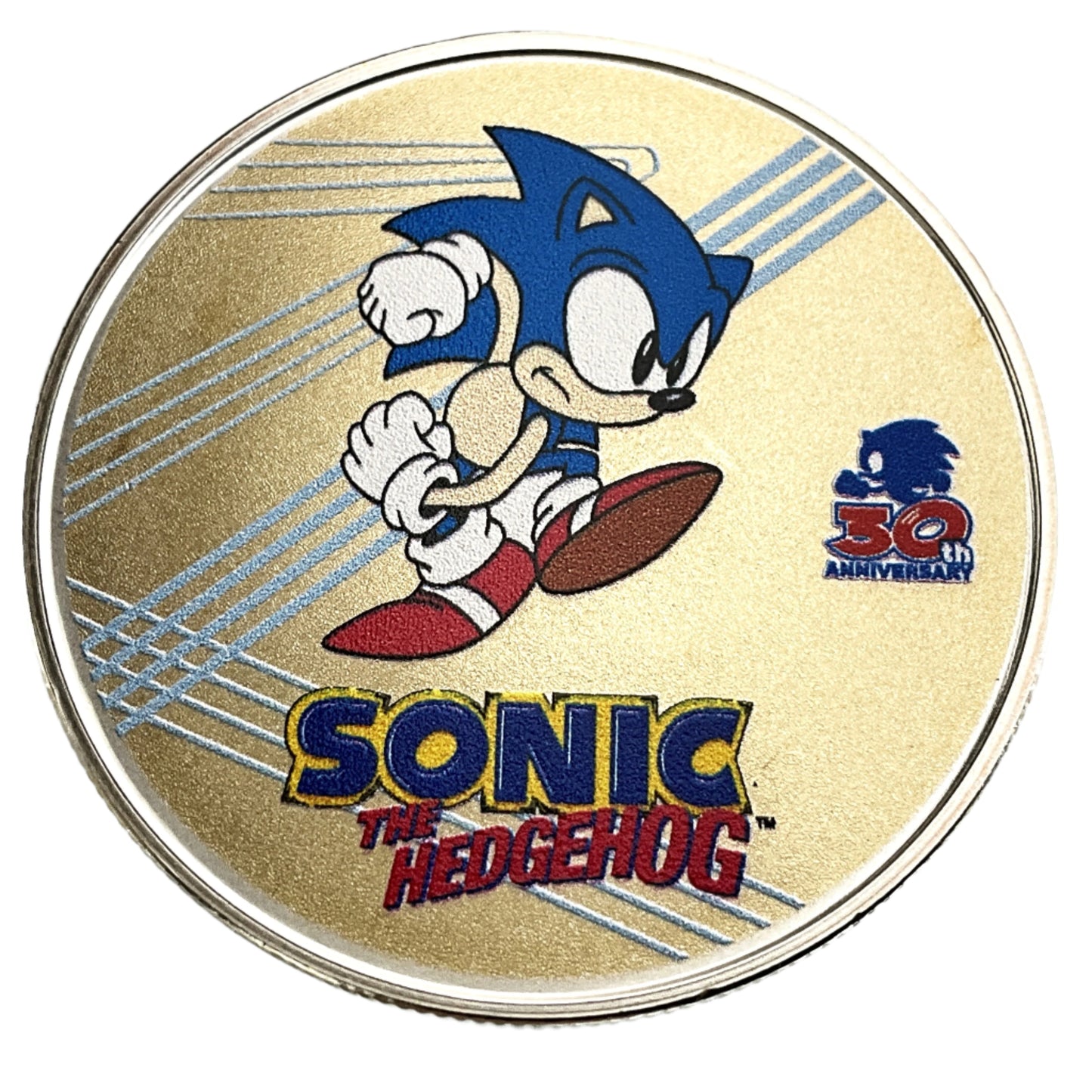 1 ozt Sonic the Hedgehog 999 Silver $2