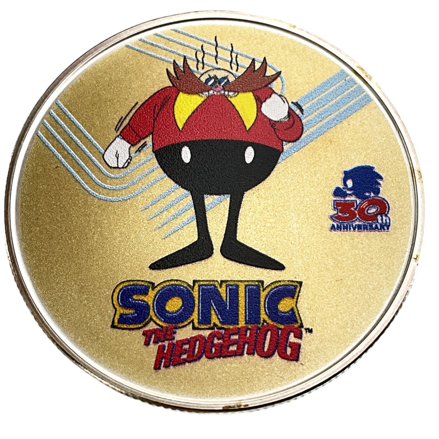 1 ozt Doctor Eggman 999 Silver $2 Coin