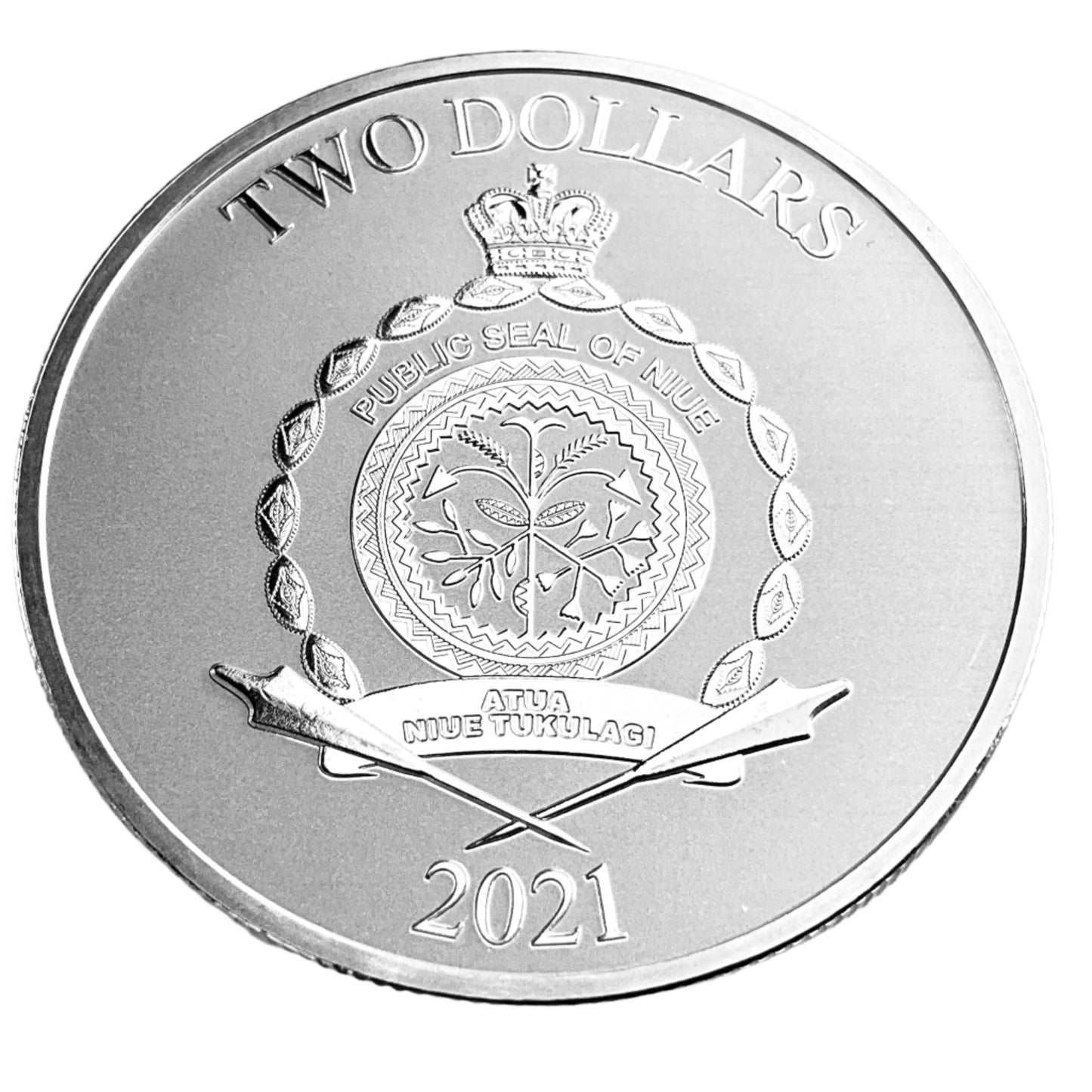 1 ozt Mandalorian Star Wars 999 Silver $2