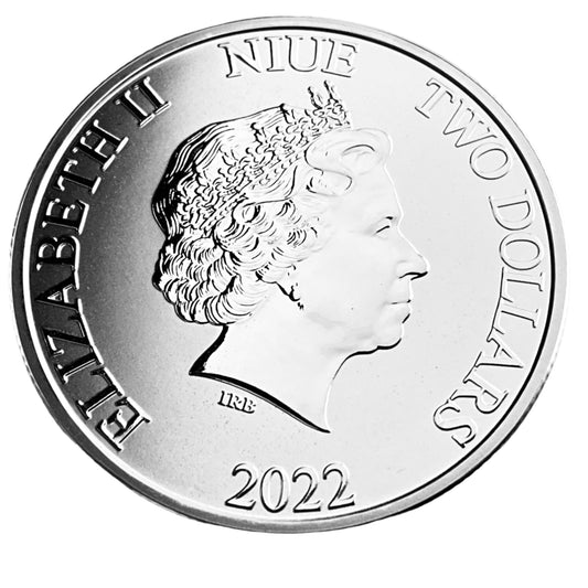 1 ozt The Flash DC Comics 999 Silver $2