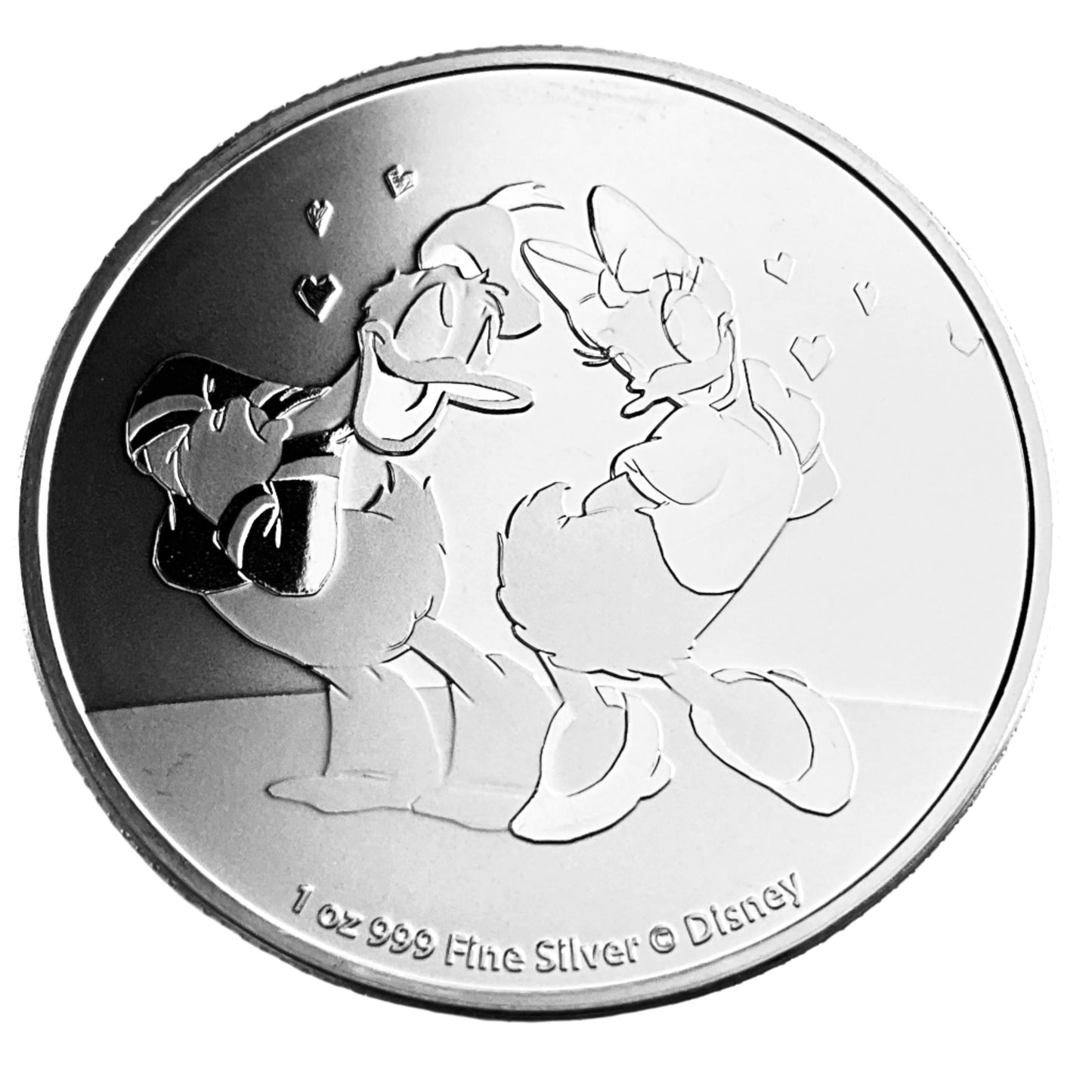 1 ozt Donald & Daisy Duck Disney 999 $2