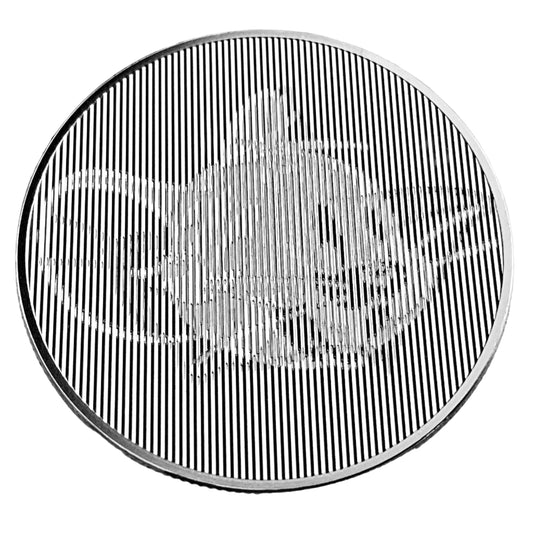 1 ozt Tom and Jerry 3D 999 Silver Round