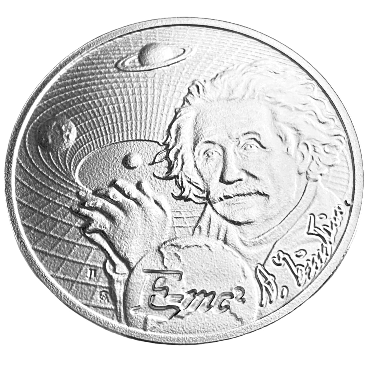 1 ozt Inspiration Albert Einstein Silver $2