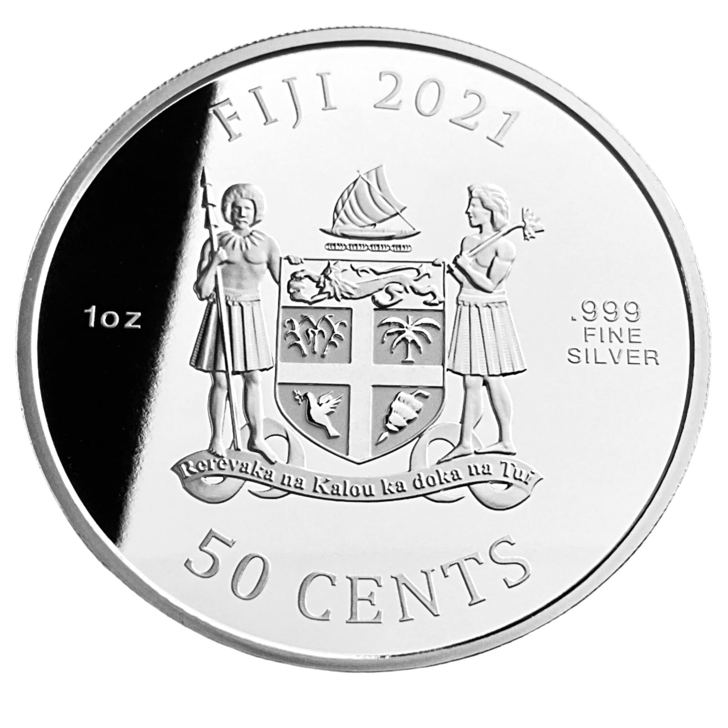 1 ozt M. Bison Street Fighter II 999 Silver 50¢