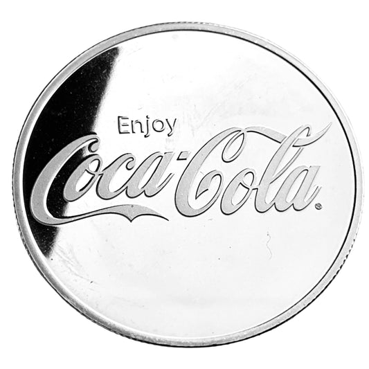 1 ozt Enjoy Coca-Cola Bottles 999 Round