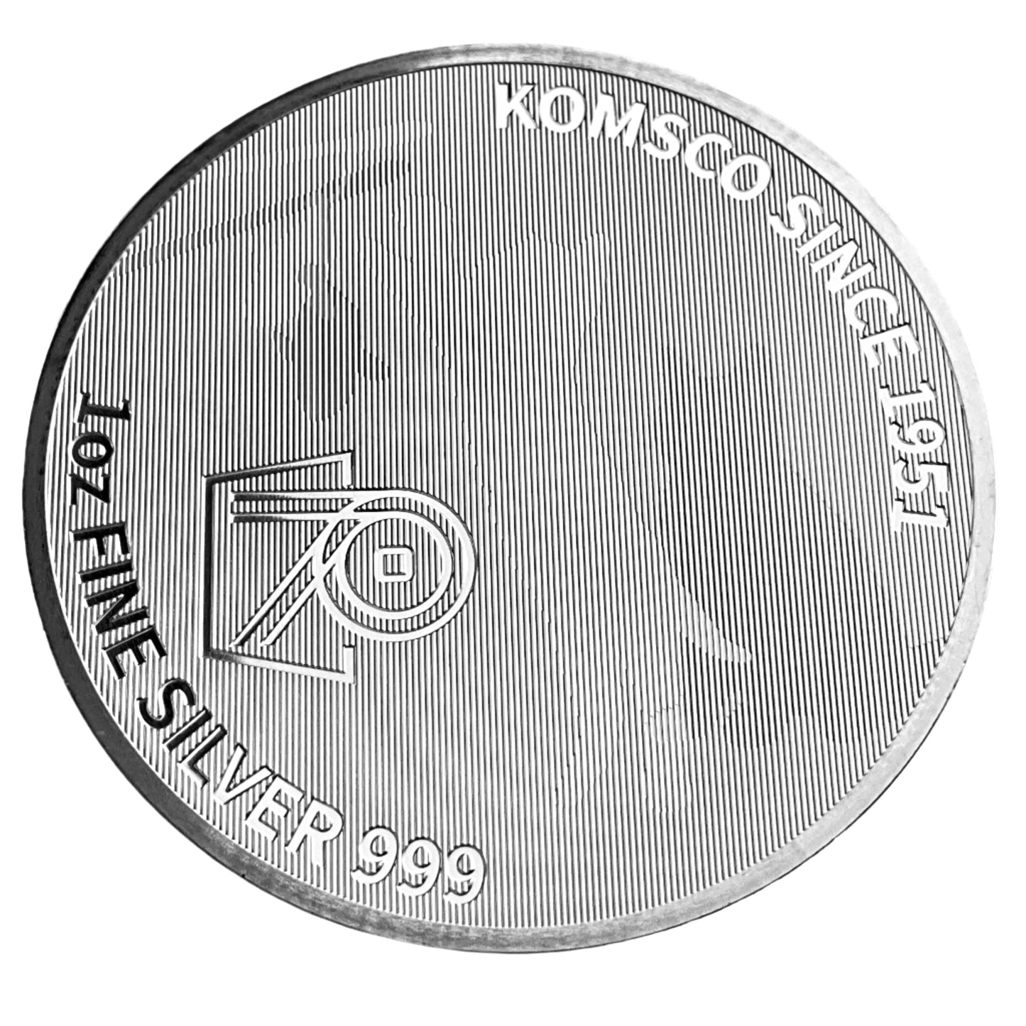 1 ozt Korean Short Hair Cat 3D 999 Round