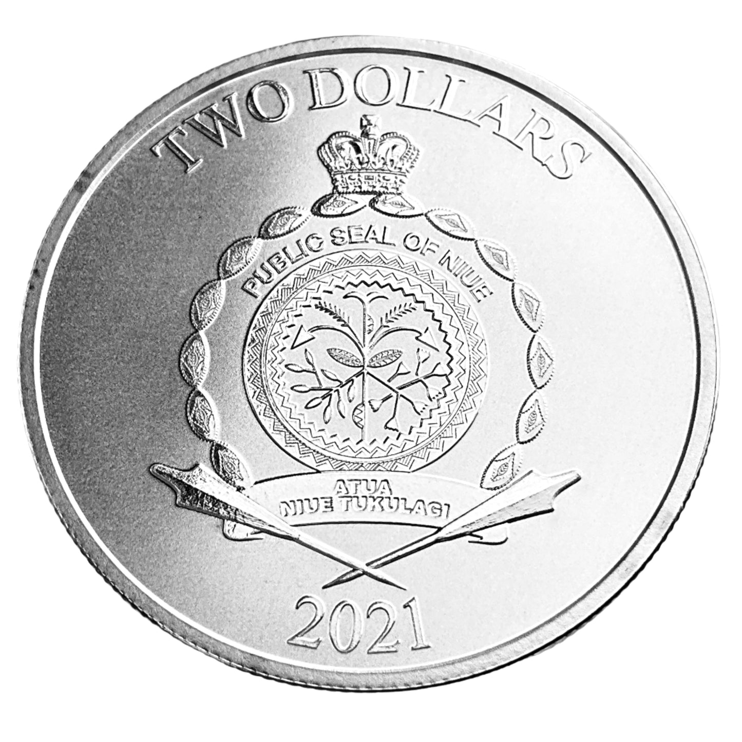 1 ozt DreamWorks Shrek 999 Silver $2 Coin