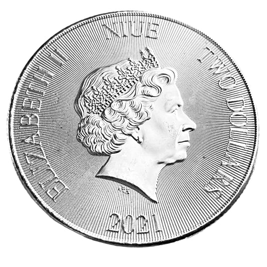 1 ozt Robin Hood Outlaw Hero 999 $2 Coin