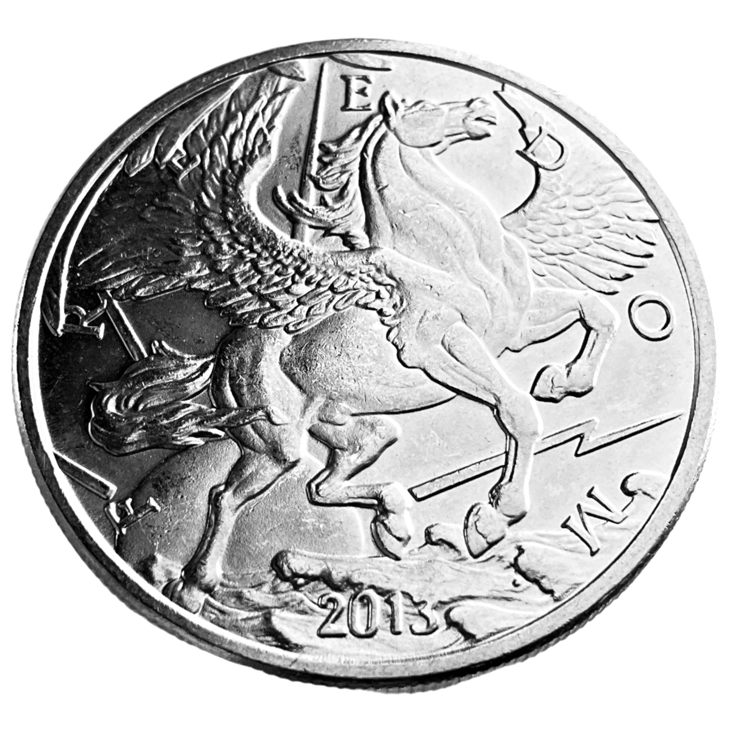1 ozt Freedom Pegasus in Flight 999 Round