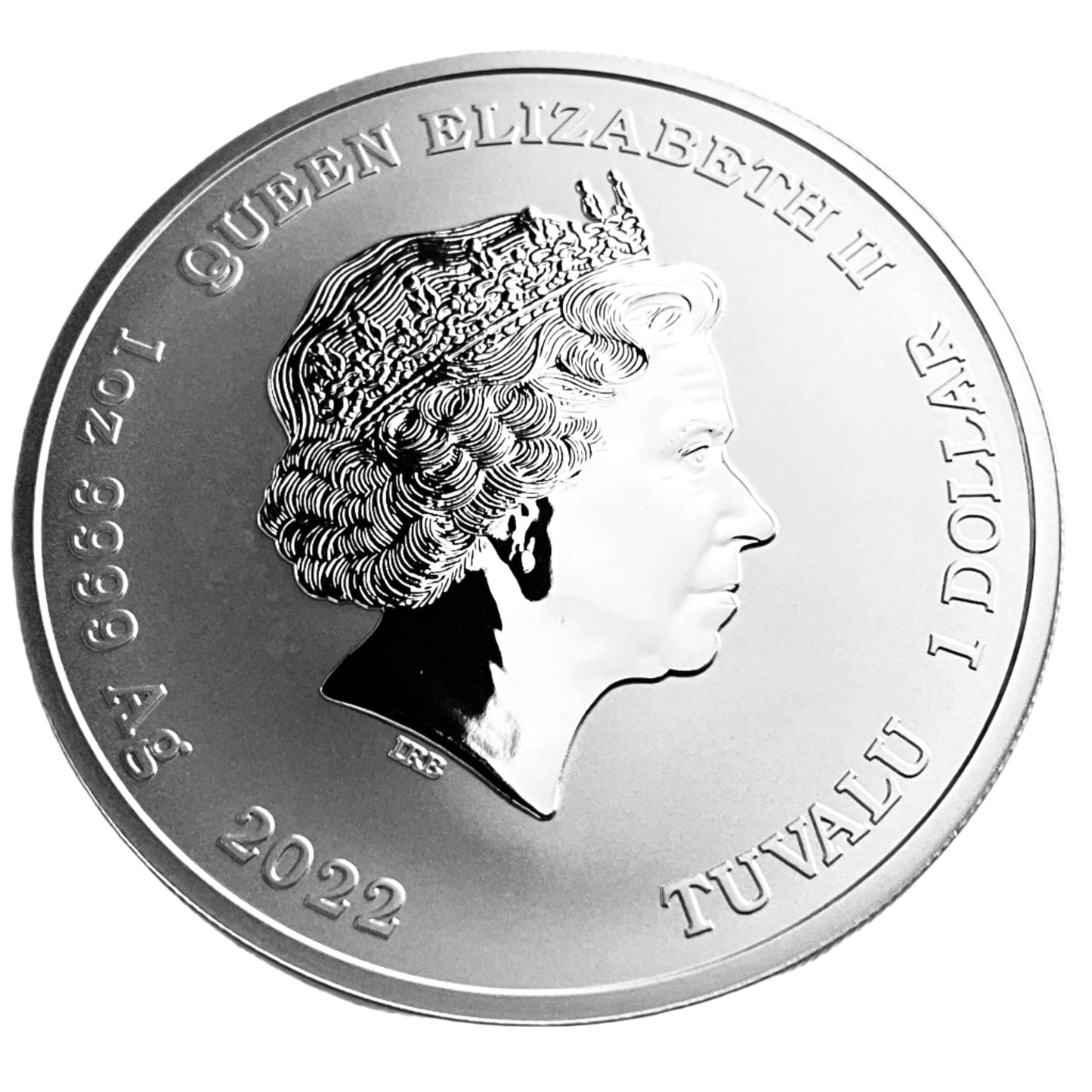 1 ozt Ryu Street Fighter 9999 Coin